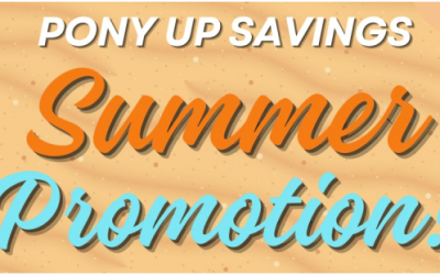 Pony Up Savings !